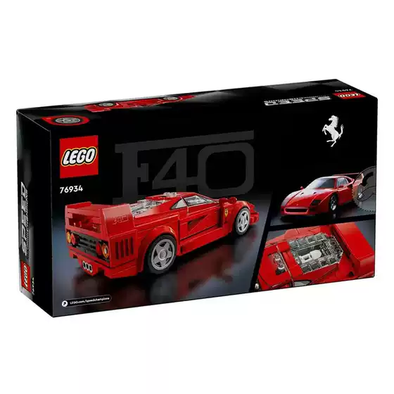 LEGO Super Racing Series 76934 F40 Super Racing Children's Building Block Toy