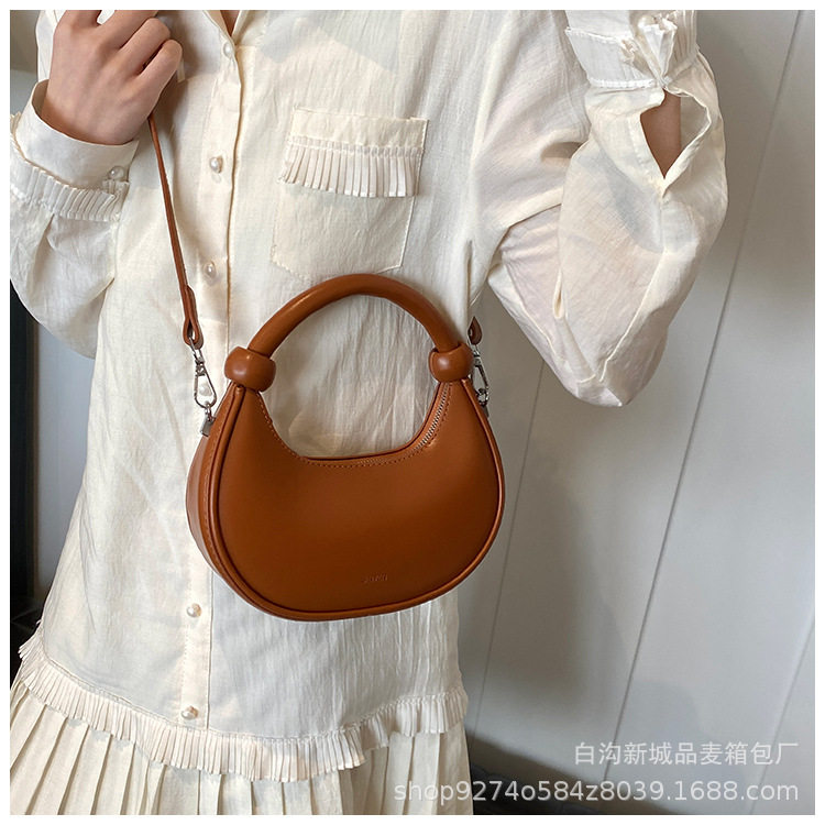 French Niche Elegant Handheld Small Bag Women's Bag New Trendy Fashion Shoulder Bag Foreign Style Crossbody Dumpling Bag 30 O1CN01CVATxx2HKyDNUSkfW !!2215913929133 0 cib