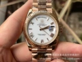 White roman rose gold