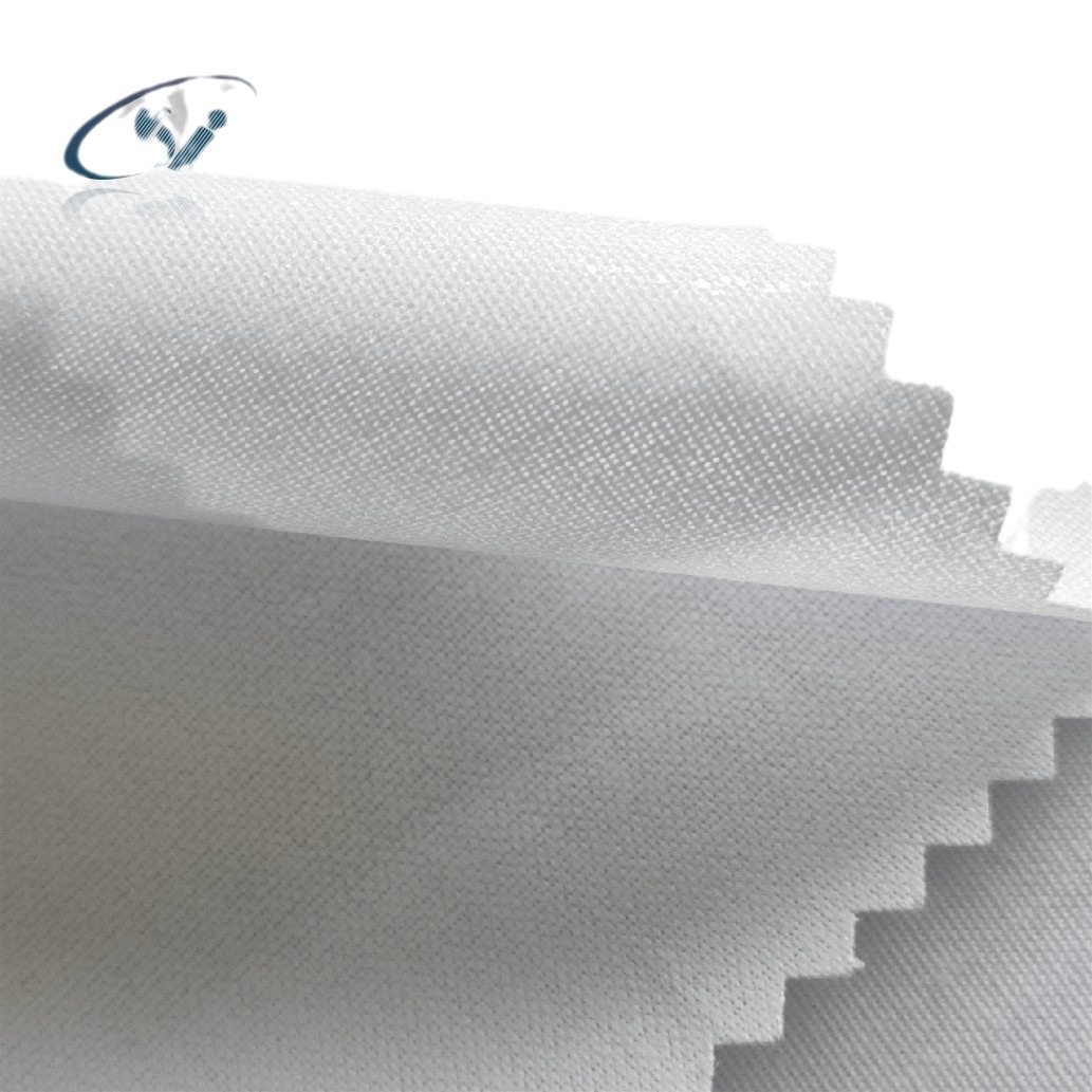 Zhejiang Knitted Bleached High and Low Temperature Single-sided Adhesive Colorful Export Woven Four-sided Elastic Export Environmentally Friendly Interlining