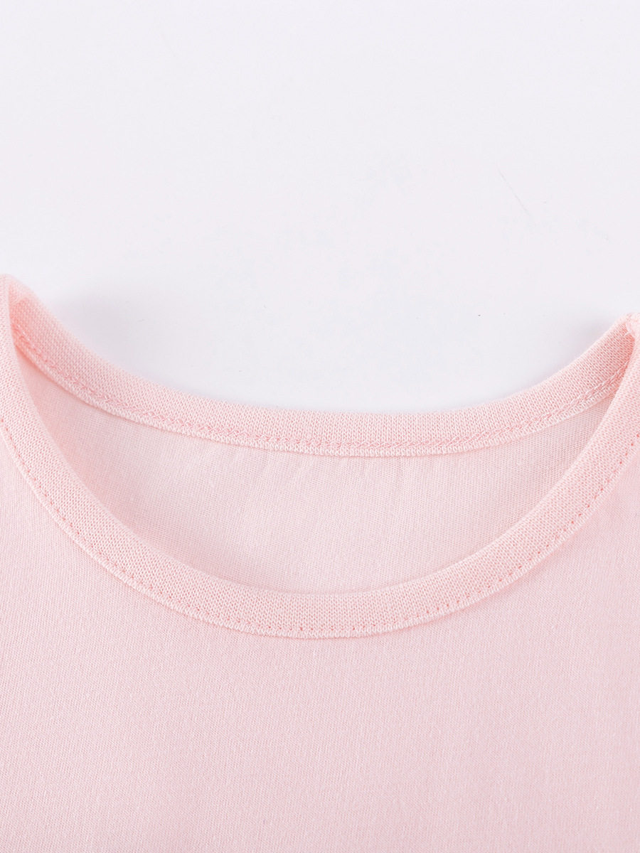 New Summer Girls' Set, [Style] Kids' Outfit, Cute Short-sleeve Baby Set