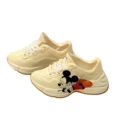 Old home Mickey Mouse (pair of nude shoes)