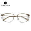 STUDIOMUKU wooden cool glasses eyebrows myopia glasses frame female round face sven scum male glasses frame Korean style