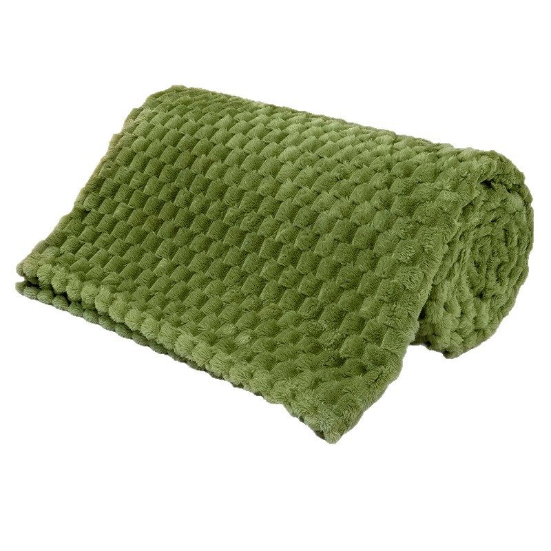 New Golden Turtle Velvet Blanket Car Office Air Conditioning Blanket Nap Warm Flannel Milk Velvet High Weight Blanket