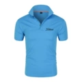 Light blue + black label