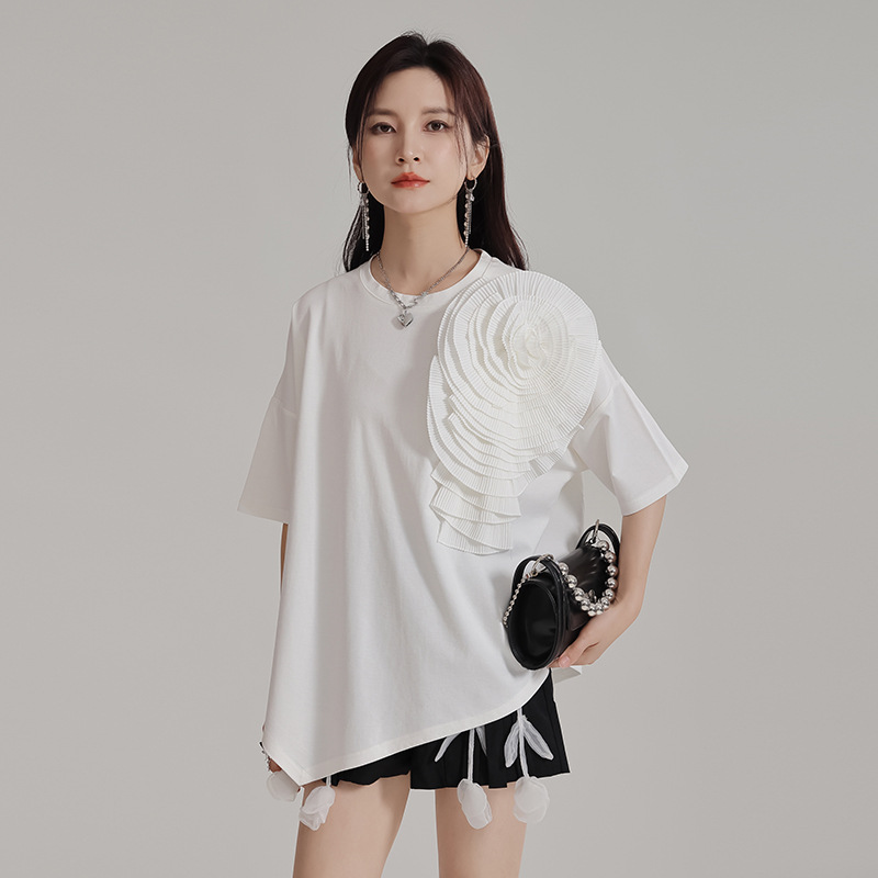 (Mới) Mã K6526 Giá 880K: Áo Thun Nữ Gutdsp Ngắn Tay Hàng Mùa Hè Họa Tiết Hoa Thời Trang Nữ Chất Liệu G03 Sản Phẩm Mới, (Miễn Phí Vận Chuyển Toàn Quốc).