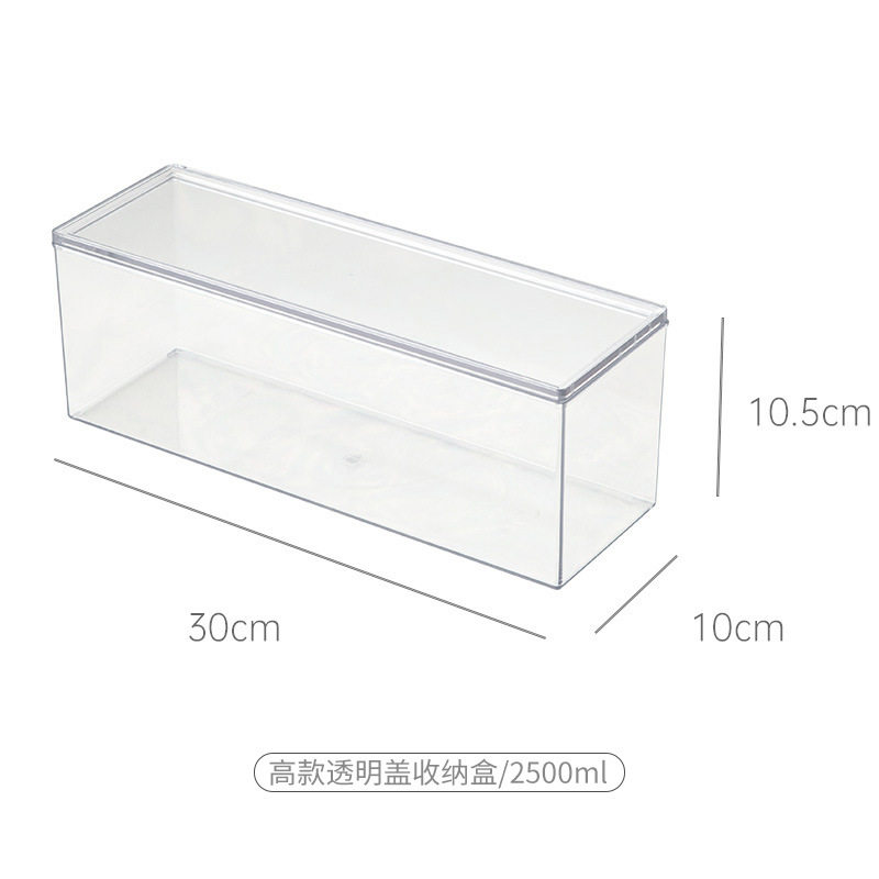 Long Refrigerator Storage Box Food Grade Pasta Storage Box Grains and Eggs Storage Sealed Can Cross-Border Wholesale