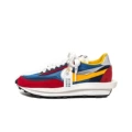 Sacai waffle collaboration 2.0 - red & blue [premium quality] - cross-border exclusive