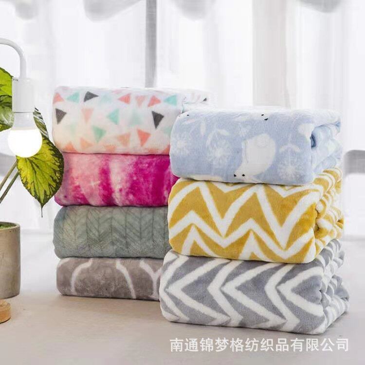 Blanket Falai blanket padded coral fleece pet blanket knee blanket flannel will sell gift blanket wholesale can be set
