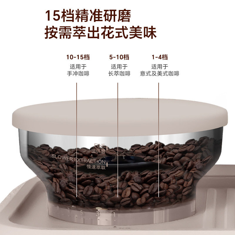 Philips Coffee Machine New Gemini Italian Home Semi-Automatic Capsule Grinding Integrated Psa2218