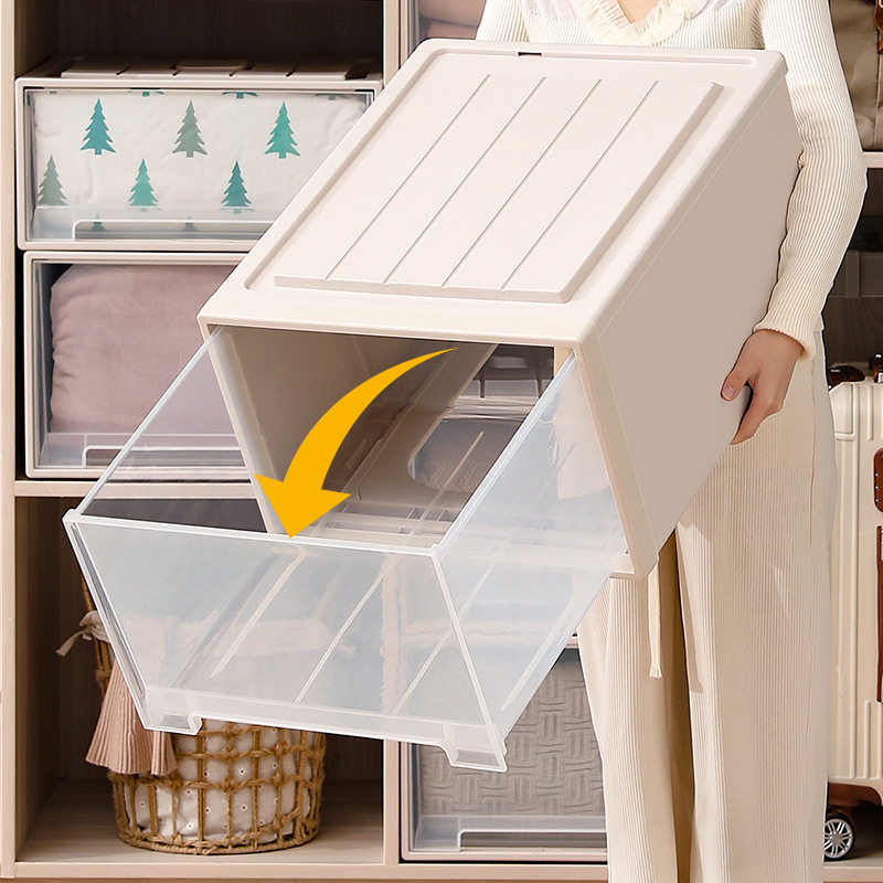 Muming Drawer Type Storage Box Wardrobe Plastic Cabinet Household Underwear Storage Clothes Storage Box Clothes Storage Box
