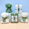 Hand gift towel bear shape square gift box with birthday gift company opening wedding shop creative small gifts