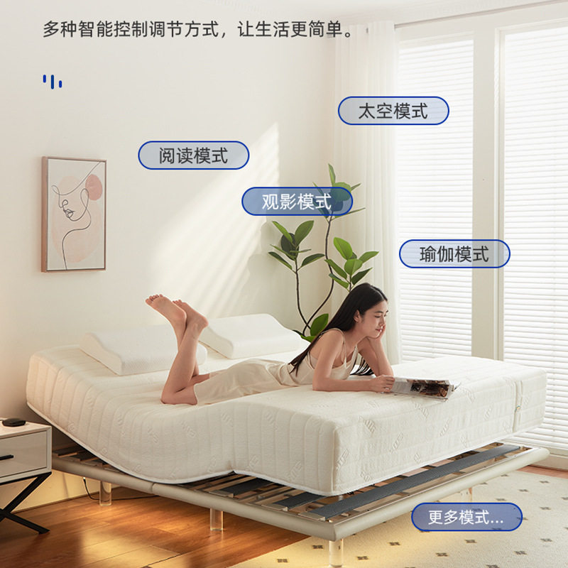 Smart Electric Mattress for Five-Star Hotels, Massage, Adjustable Height, Suitable for Nursing Homes and Elderly Care Centers, Remote-Controlled Simmons