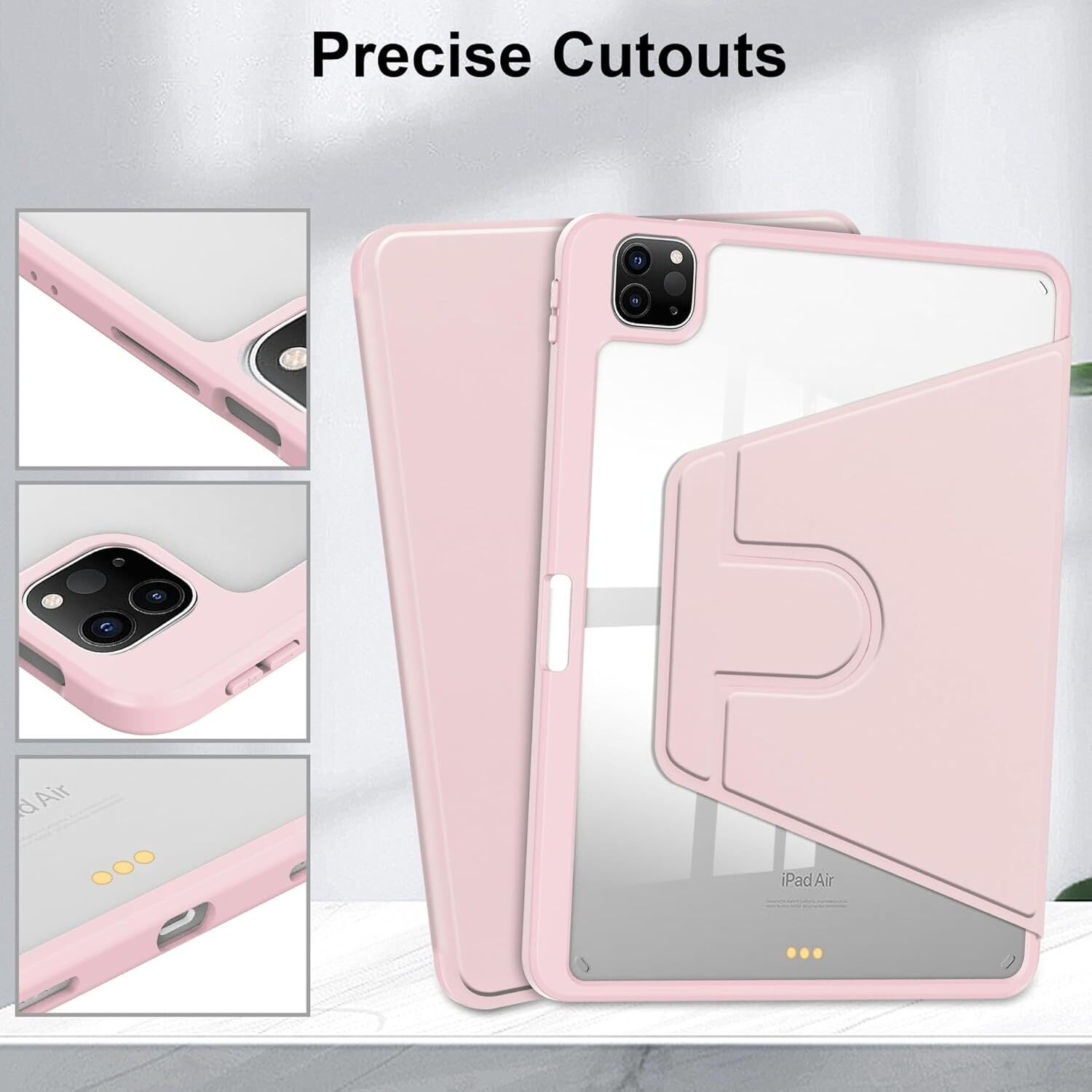 Suitable for Samsung S10FE 13.1 inch protective case TabA9 flat leather case S6lite acrylic rotating A8