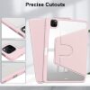 Suitable for Samsung S10FE 13.1 inch protective case TabA9 flat leather case S6lite acrylic rotating A8