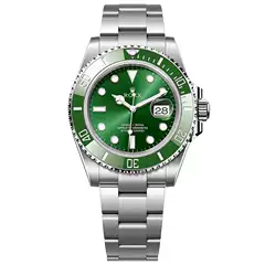 Live Broadcast New Product Men's Watch Green Water Ghost Fully Automatic Mechanical Watch Waterproof Stainless Steel Luminous Business Labor Men's Watch