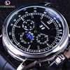 forsining men's fashion casual multi-functional Shanghai movement automatic mechanical watch