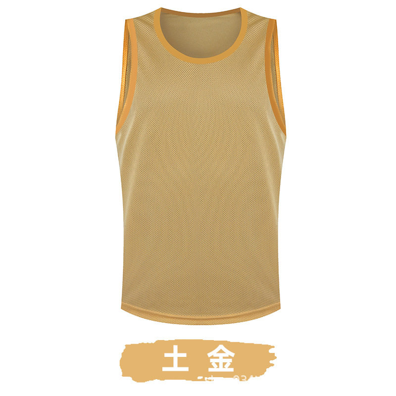 跨境网眼对抗服儿童足球训练背心团建户外拓展活动广告号码服印制
