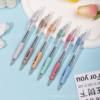 Factory Direct Sales - Retro 1008 Press Gel Pen 6-Color Brush Question Pen Smooth Carbon Pen Student Learning Wholesale