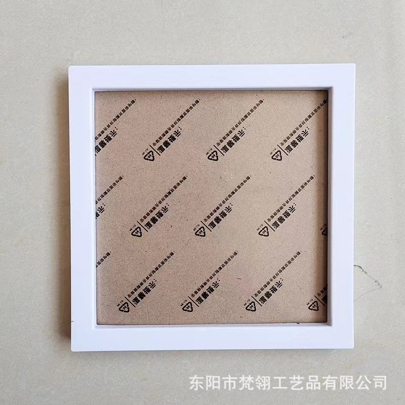 Plastic Photo Frame Empty Frame Rectangular Mounted Frame Cross Stitch Oil Painting Diamond Painting Special Frame Round in stock Wholesale
