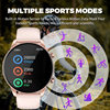 New Cross-Border Smart Watch Heart Rate Bluetooth Call Mobile Phone Assistant Music Photo Control Multi-Function Sports Bracelet