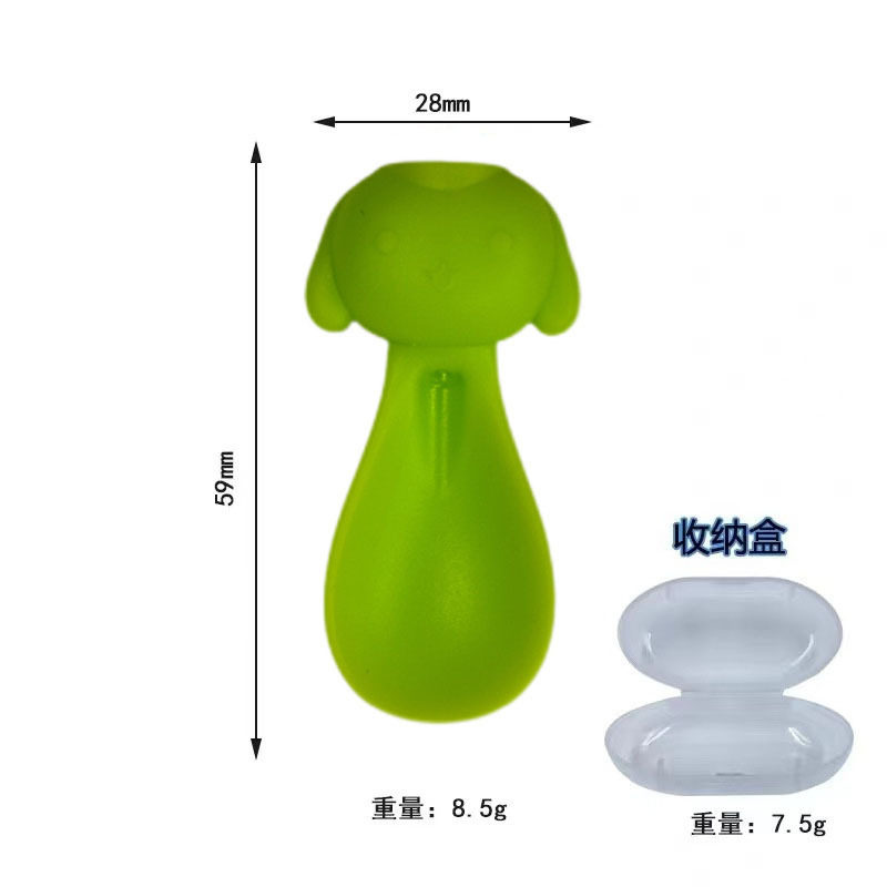 Baby Food Supplementary Special Spoon Baby Food Supplementary Puree Converting Spoon Squeeze Bag Feeder Food Grade Silicone Puree Spoon