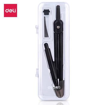 Deli 72152 Compass Set Drawing Circle Tool Mathematics Geometry Teaching Supplies
