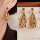 Серебряная игла S925, ароматный жемчуг, асимметричная мода, серьги в естественном стиле, женская индивидуальность, темперамент, дикие простые серьги для любви mini 72