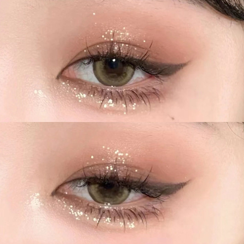 Chocolate Jiugongge Eyeshadow Plate Glitter Pearlescent Matte Earth Color Pure Nude Makeup Fair Price Student Nine Color Eyeshadow