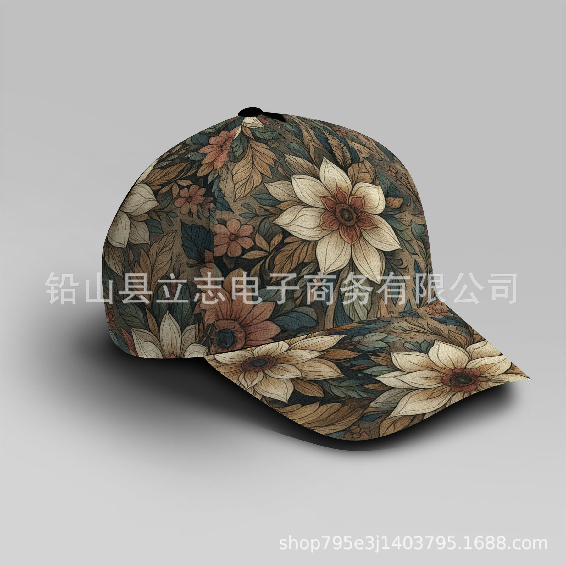 男士户外时尚印花棒球帽，跨境一手货源，适合休闲外出和户外活动