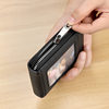 Cross-border New Arena Card Bag Korean-style Portable Women's Short Bank Card Holder Business Card Holder Vertical Zipper Clutch