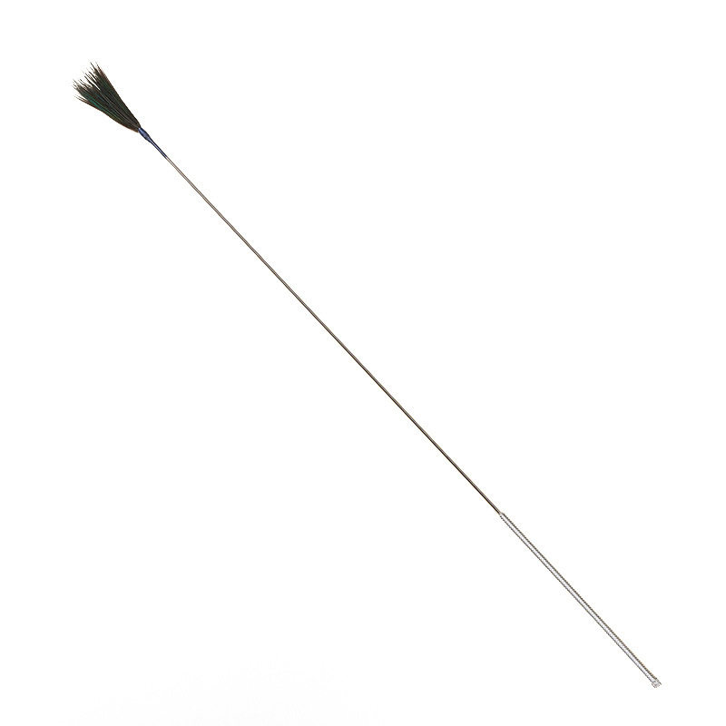 Silver Needle Peacock Hair Blue Pieces Technician Ear Pickup Tools Phoenix Hair Peacock Feather Ear Hair Hair