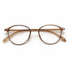Korean style small red book retro oval frame height small round face ultra light TR90 student myopia glasses frame 7122