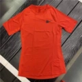 Classic swoosh red tee