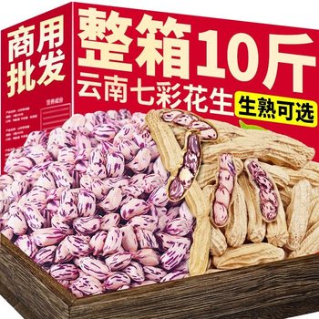 New Specialty Product: Colorful Peanuts with Shells, Raw or Cooked, Crispy Purple-Skinned Snacks, Shelled or Cooked, Canned, Authentic Fujian Specialty