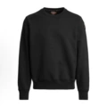 Round neck sweatshirt black