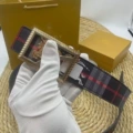 Black horse + gold buckle 11