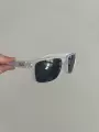 Transparent silver frame gray sheet
