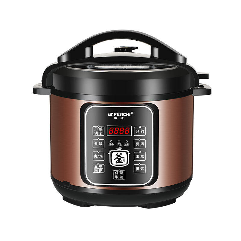 Electric Pressure Cooker Household Multifunctional 5L Double-Gallon Large-Capacity Electric Pressure Cooker Small Rice Cooker 2.5L4L6L