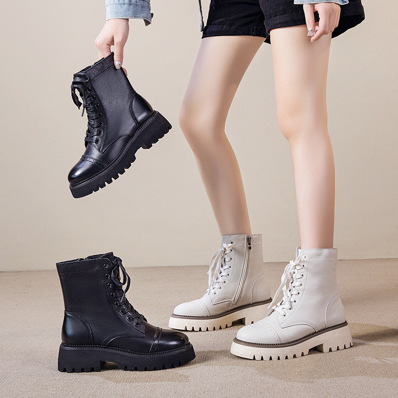 (Mới) Mã K2764 Giá 2290K: Boot Cổ Thấp Nữ Wetdi Kẻ Caro Hàng Mùa Xuân Thu Đông Kẻ Caro Giày Dép Nữ Chất Liệu Da Bò G05 Sản Phẩm Mới, (Miễn Phí Vận Chuyển Toàn Quốc).