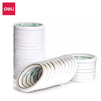 Deli double-sided adhesive tape with high viscosity cotton paper 30400 3040130402 30403 30415 wholesale