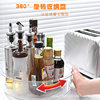 Rotating Spice Rack Spice Storage Rack Kitchen Storage Box Spice Artifact Space-Saving Multi-Functional Organizing Turntable