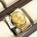 P875 gold shell gold surface steel belt model