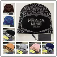 European and American Hot-Selling Winter Cross-Border Knitted Hats for Couples, Trendy High-Quality Woolen Hats, Warm Casual Hats