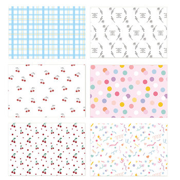 Cute gift wrapping paper bouquet packaging kindergarten handmade material paper girl Heart Book paper gift wrapping paper