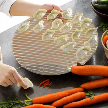 Dumpling Tray Cover Curtain Food-Grade Dumpling Curtain Household Dumpling Grate Dumpling Mat Anti-Stick Placement Tray