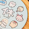 Giika Wow Mouse Pad Cartoon Cute chiikawa Usaki Small Eight Thickened Non-Slip Mouse Office Desk Pad