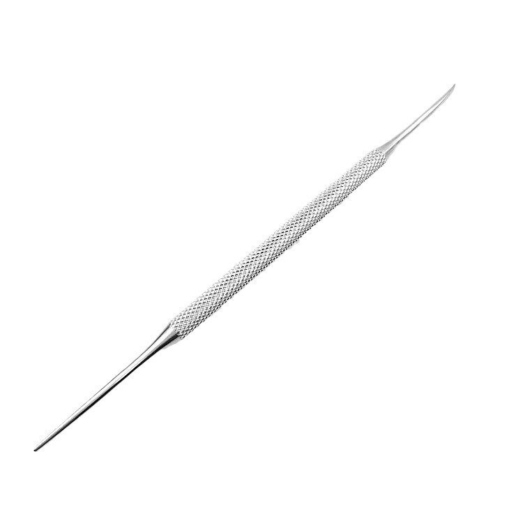 in stock supply stainless steel nail picker nail groove spoon nail file double-head dual-purpose nail insert nail tool suit