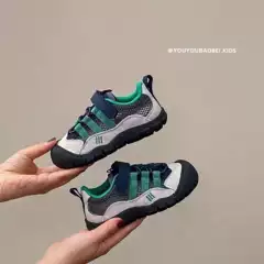 Children's Sports Sandals 2026 Summer New Korean Style Boys' Casual Mesh Shoes Soft Sole Non-Slip Girls' Outdoor Breathable Shoes