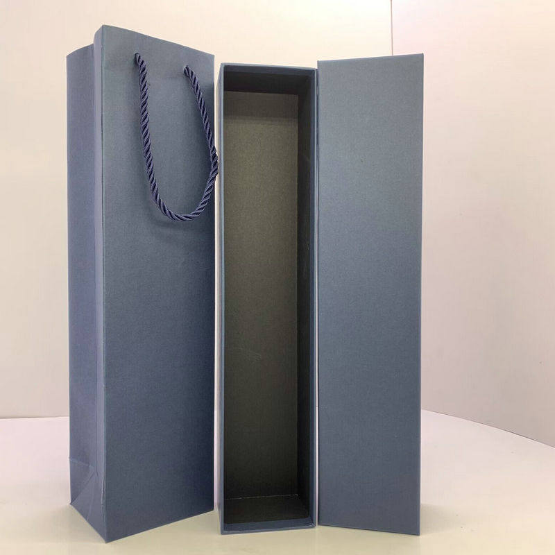 In stock umbrella box rectangular lid packing box hard paper box gift box printable logo automatic umbrella box